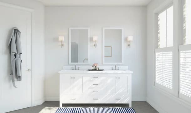 Bar Harbor Primary Bath Plus Classic Palette 3 Level 3 Coastal Classic