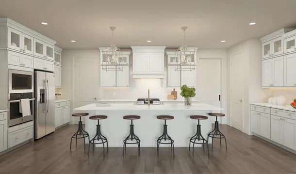 Bar Harbor Kitchen Classic Palette 6 Level 3 Coastal Classic