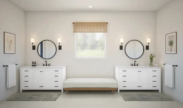Vista Del Sol Austin Primary Bath Farmhouse Palette 6 Level 2 Fresh Farmhouse