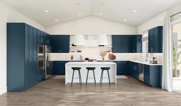 Vista Del Sol Belfast II ESP Kitchen Loft Palette 2 Level 2 Black and White Loft