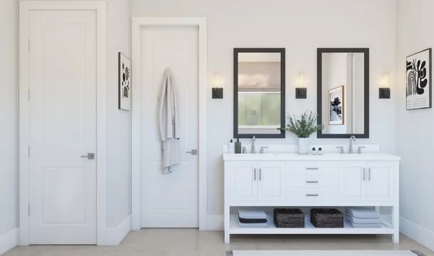 Vista Del Sol Belfast II ESP Primary Bath Loft Palette 2 Level 2 Black and White Loft