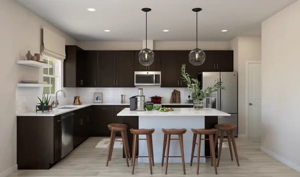 Lakes at New Riverside Seine ESP Kitchen Loft Palette 2 Aspire Coastal Loft