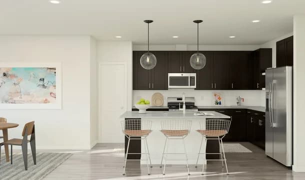 Lakes at New Riverside Clyde II Kitchen Loft Palette 2 Aspire Color Loft