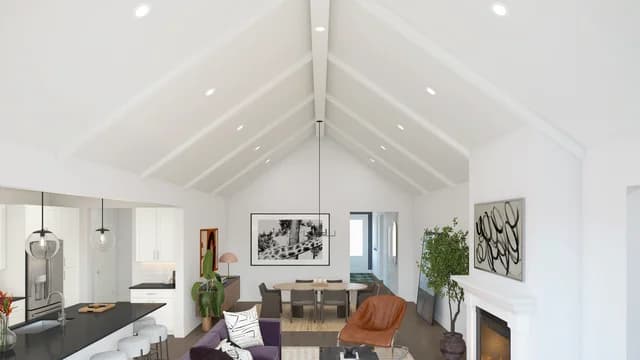 Timberbrook Geneva Vaulted Ceiling Great Room Loft Palette 3 Level 1 Collective Loft