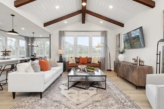 Four Seasons at Addison Farms Astaire Great Room Farmhouse Palette 4 and 6 Level 1