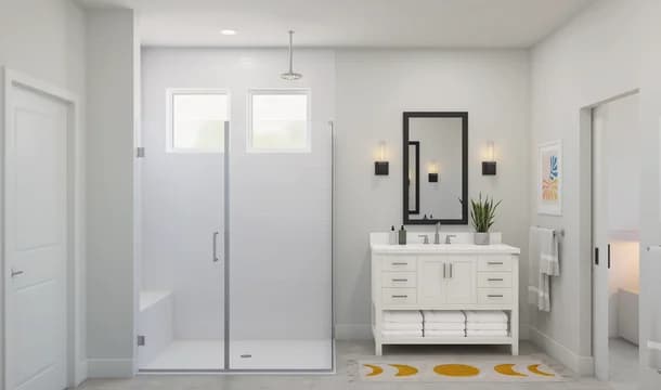 Four Seasons at the Lakes of Cane Bay Stanwyck Primary Bath Loft Palette 2 Level 1 Coastal Loft