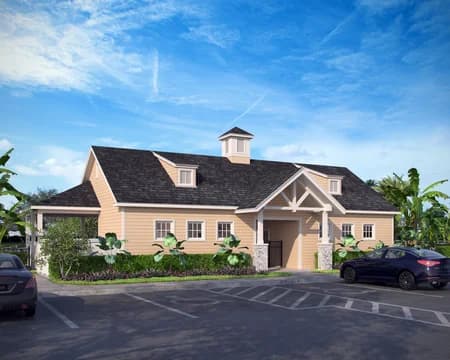 Oakwood at New Hampstead Clubhouse amenity rendering