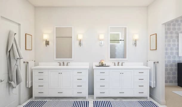 Kerr Primary Bath Classic Palette 5 Level 1 Coastal Classic