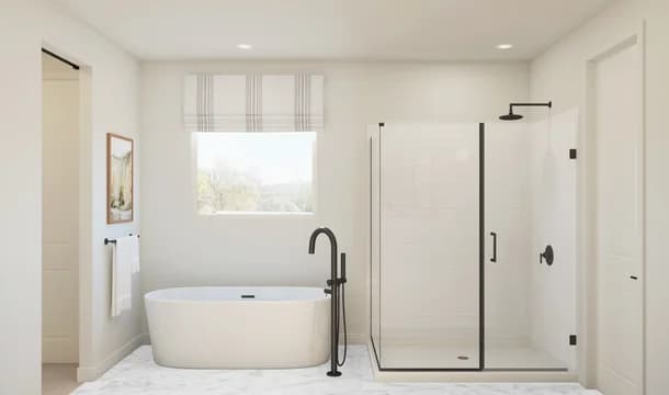 Stirling Primary Bath Tub Farmhouse Palette 5 Level 1 European Farmhouse