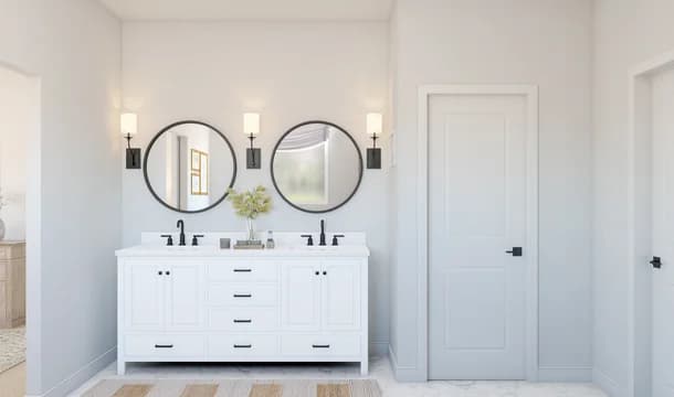 Chaparral Ranch Aberdeen SoCal_Dakota at Chaparral Ranch_Aberdeen_Spec 1_Farmhouse Traditional 5_Primary Bath 1 Farmhouse Palette 5 Level 1 Traditional Farmhouse