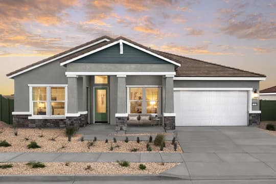 The Estates At Silverwood Geneva ESP Elevation Bungalow Loft Palette 4 Level 2