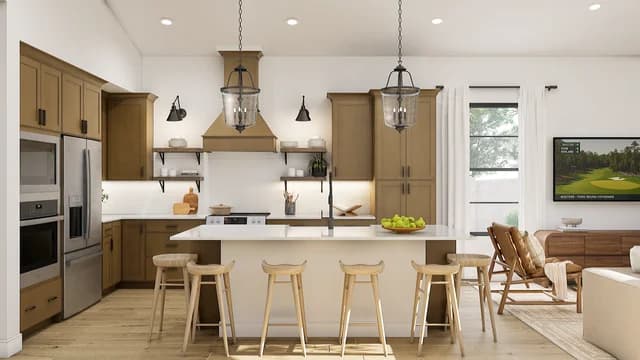 Kitchen 1 Arizona Viviendo Cork SPEC 2 DVR Palette 5 Furnished