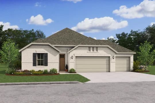 Cane Crossing Estates Santa Rosa II Santa Rosa II RA3 Car Garage Level 1