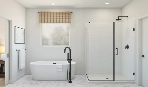 Evora Primary Bath Tub Farmhouse Palette 5 Level 1 Coastal Farmhouse