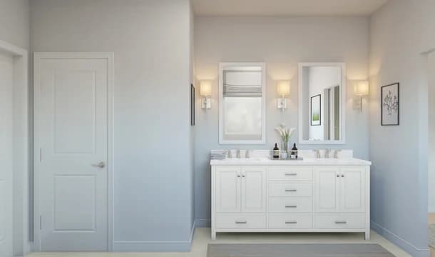 Evora Primary Bath Classic Palette 1 Level 1 Modern Classic