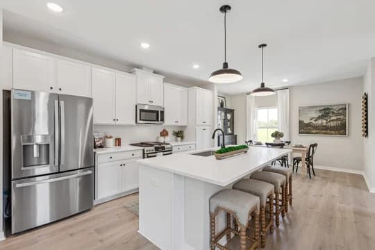 Villages at Hays Mill Creek Greenwich Kitchen Farmhouse Palette 5 Aspire European Farmhouse