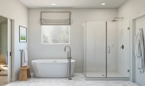 Meridian at The Estates Boise Primary Bath Classic Palette 5 Level 1 Modern Classic