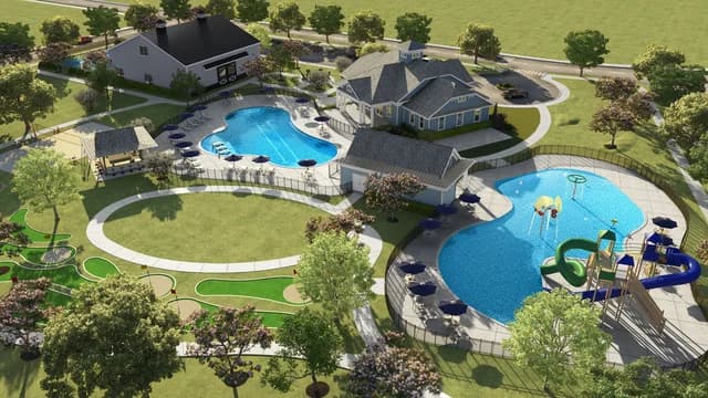 Mitchells Corner Aerial Rendering