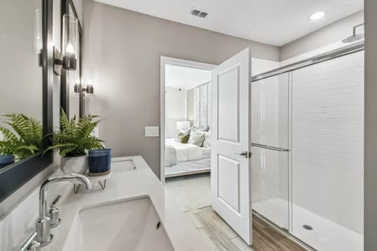 Aspire at Marion Oaks Passionflower II Primary Bath Loft Palette 3 Ascend Coastal Loft