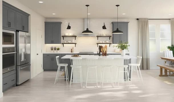 Rosewood at The Estates Macon II Kitchen Farmhouse Palette 4 Level 1 Traditional Farmhouse