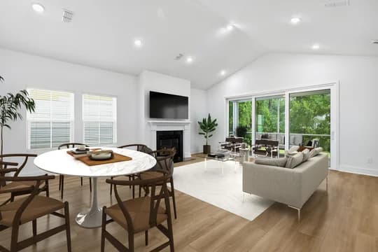 Stono Village Oakwood at New Hampstead Boise Great room Loft Palette 3 Level 1