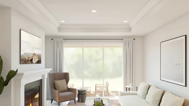 Bergamo Silver Maple II Great Room Ceiling Classic Palette 3 Level 1 Modern Classic