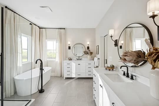 Magnolia Hill Avalon II Primary Bath Farmhouse Palette 2 Level 2 European Farmhouse