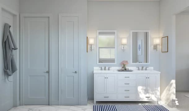 Four Seasons at Scenic Harbor Asheville Primary Bath Classic Palette 5 Level 3 Coastal Classic