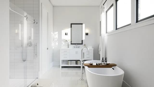 Primary Bath VTY SHW Arizona Campanos Estates Denver SPEC 3 Base Palette 6 Furnished