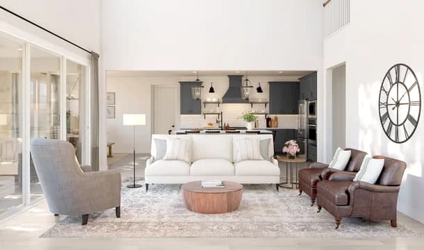 Cypress at The Fairways Brisbane Great Room Farmhouse Palette 4 Level 2 Traditional Farmhouse