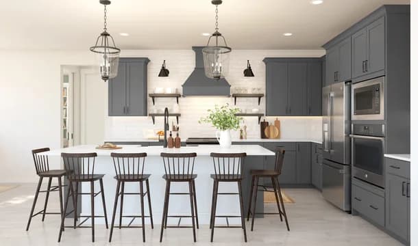 Cypress at The Fairways Brisbane Kitchen Farmhouse Palette 4 Level 2 Traditional Farmhouse