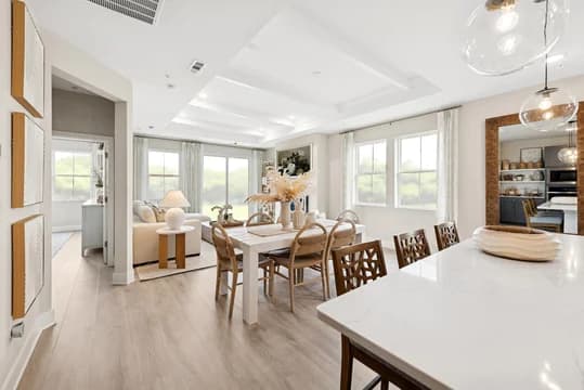 Four Seasons at Easton Spring Lake II Dining and Great Room Loft Palette 4 Level 1