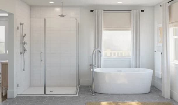 Willow Pond Tybee Primary Bath Loft Palette 3 Level 2 Coastal Loft