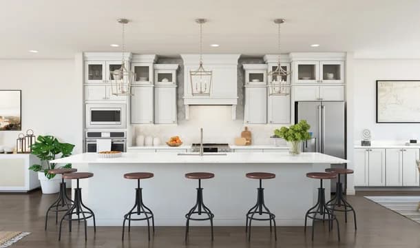 Loft at Gambrill Glenn Montauk II Kitchen Classic Palette 6 Level 1 Coastal Classic