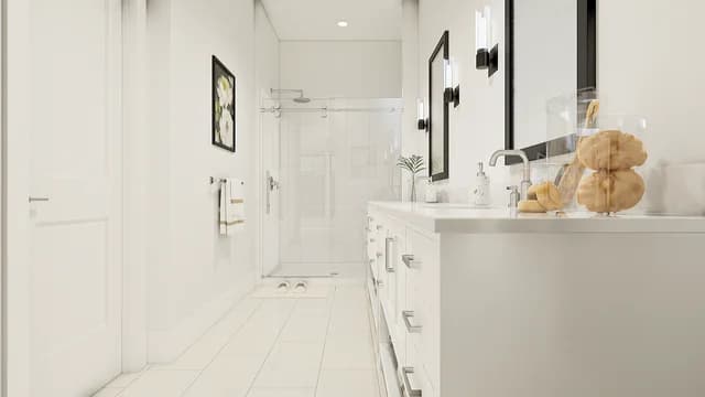 Primary Bath SHW Arizona Prestige on 64th Sea Bright III SPEC 3 Base Palette 6 Furnished