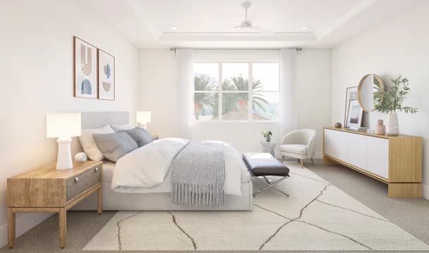 Osprey Ranch Suncrest II Owners Suite Loft Palette 3 Level 2 Neutral Loft