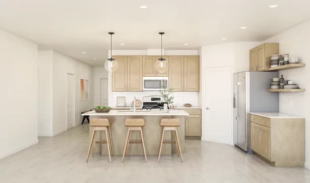 Aspire at Marion Oaks Goldenrod II Kitchen Loft Palette 4 Ascend Neutral Loft