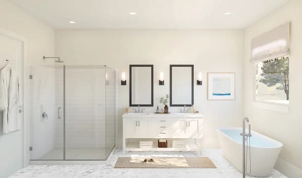 Barcelona Primary Bath Tub Loft Palette 6 Level