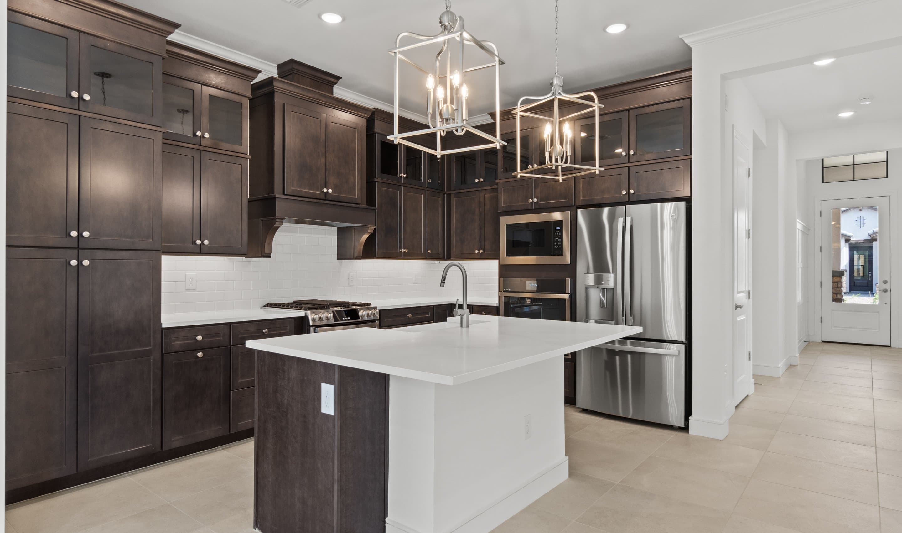 Kitchen with vast island